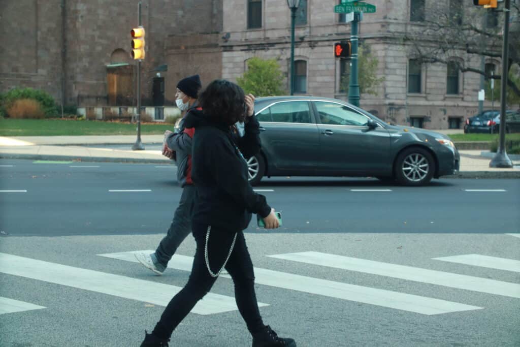 A woman is seeking assistance from an employment lawyer.