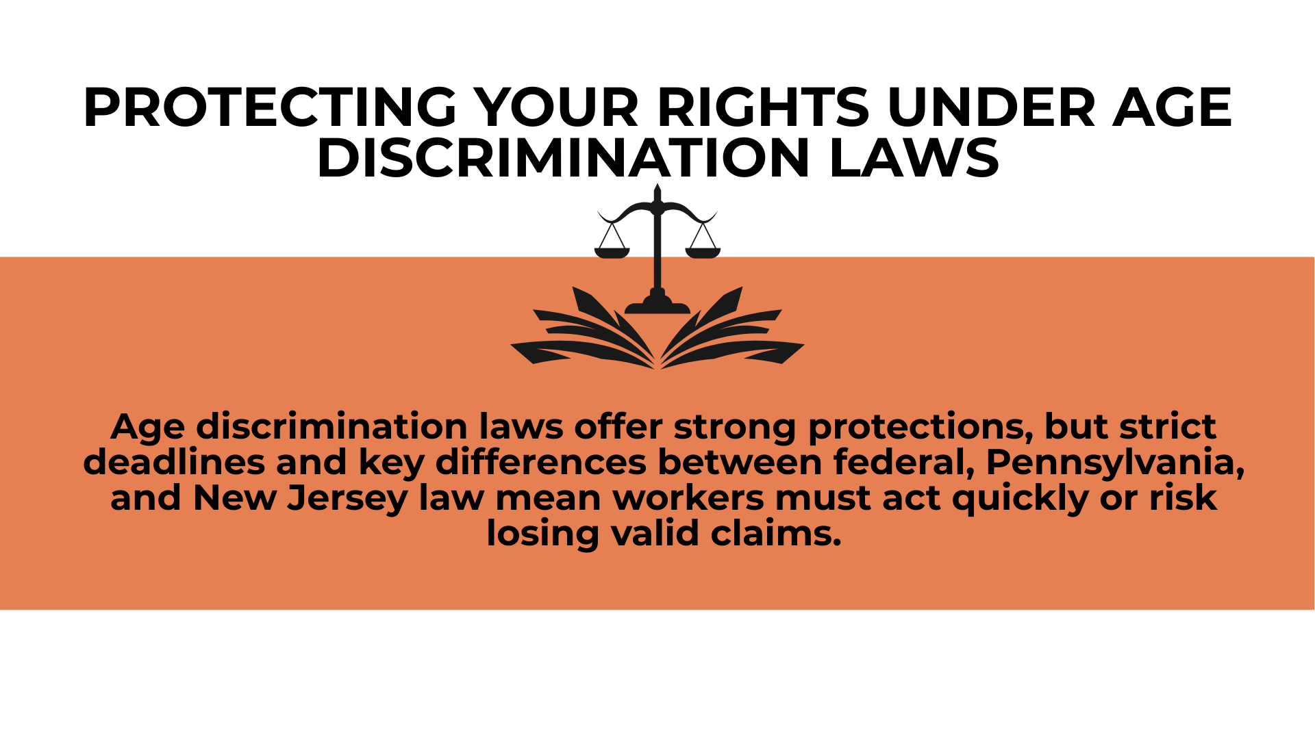 Scales above an open book warn that strict deadlines and law differences require quick action to preserve claims.
